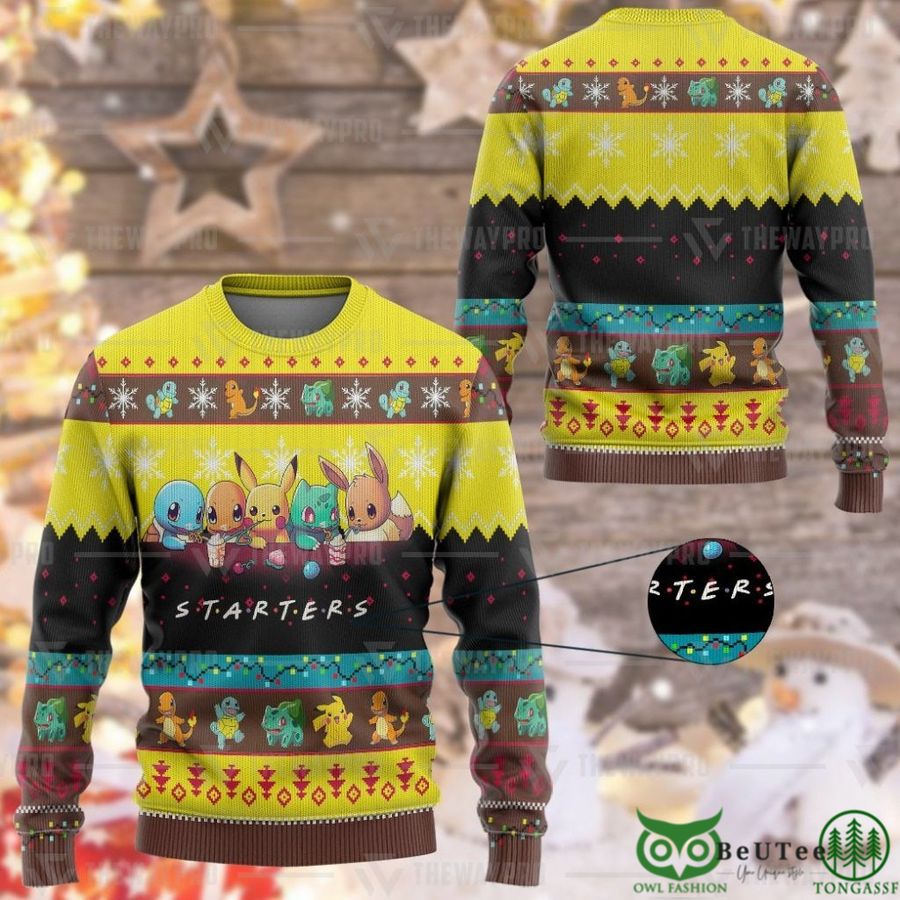 94 Starters Custom Imitation Knitted Sweatshirt