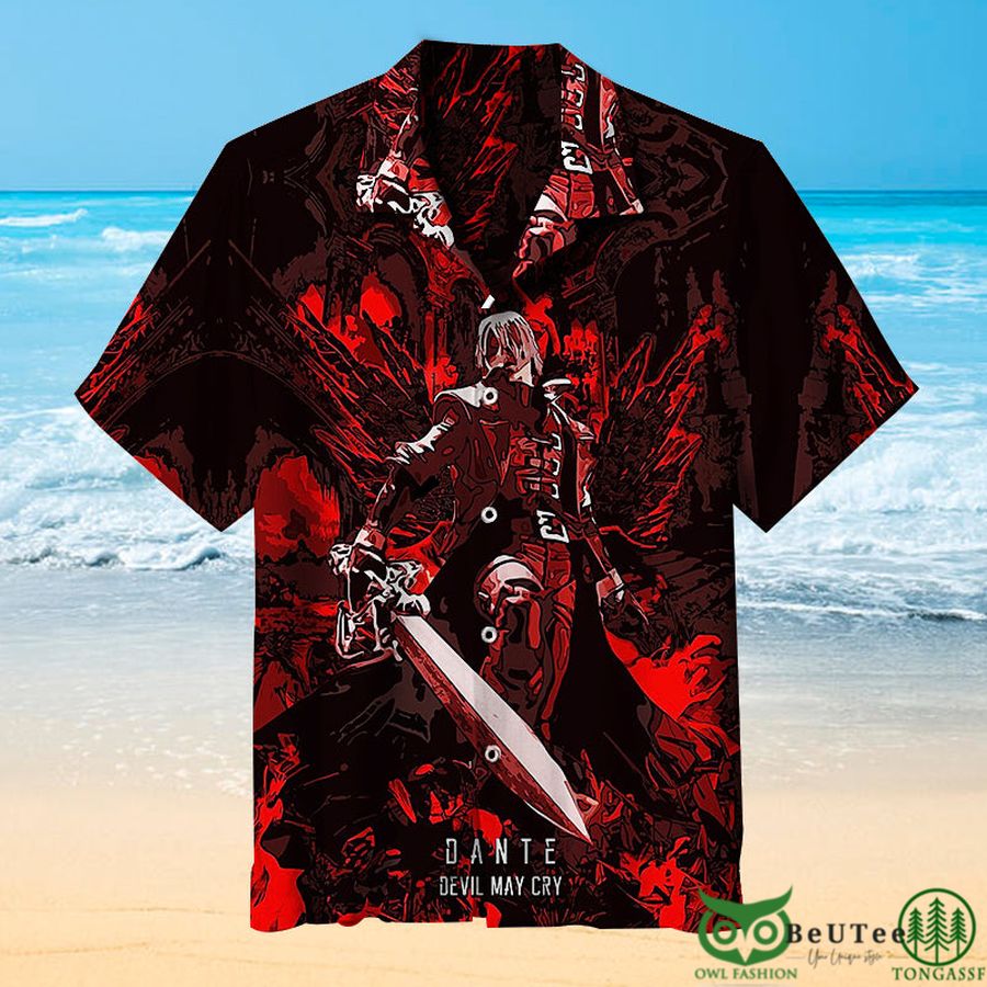22 Classic Dante from Devil May Cry Universal Hawaiian Shirt
