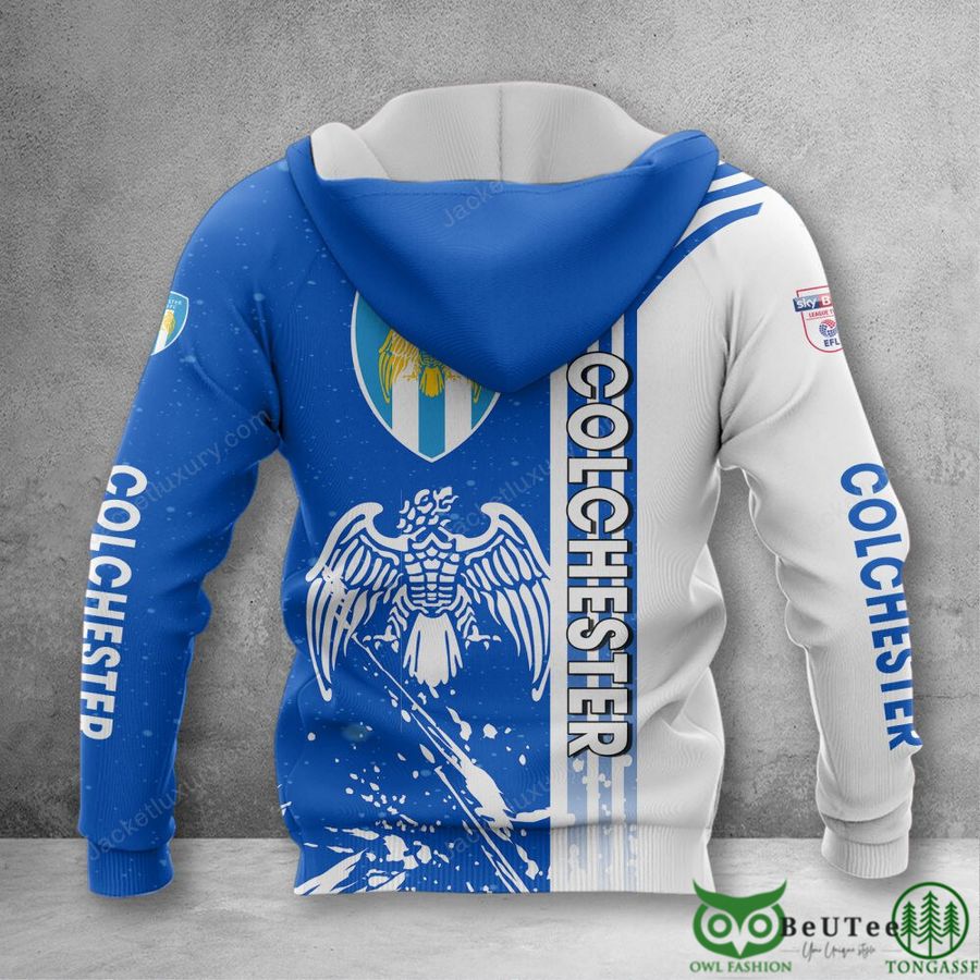 322 Colchester United EPL 3D Polo Tshirt Hoodie