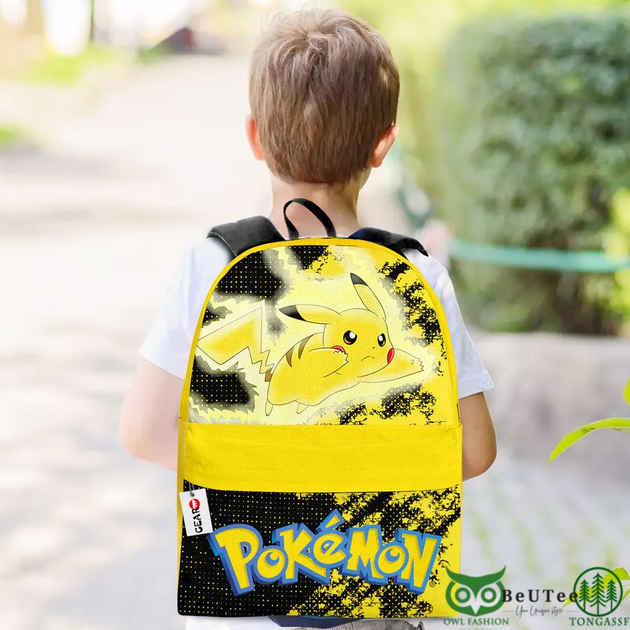 55 Pikachu Backpack Custom Anime Pokemon Bag Gifts for Otaku
