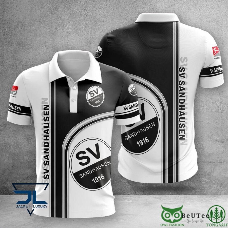15 SV Sandhausen Bundesliga 3D Printed Polo T shirt