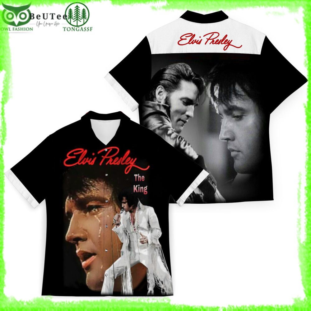 22 Elvis Presley The King Crying In The Chapel Hawaiian shirt