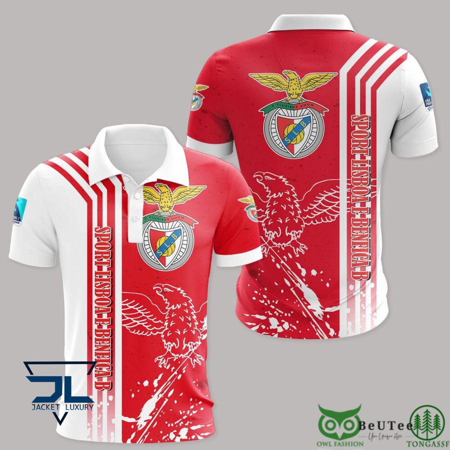 123 S.L. Benfica B Liga Portugal 3D Hoodie Tshirt Polo
