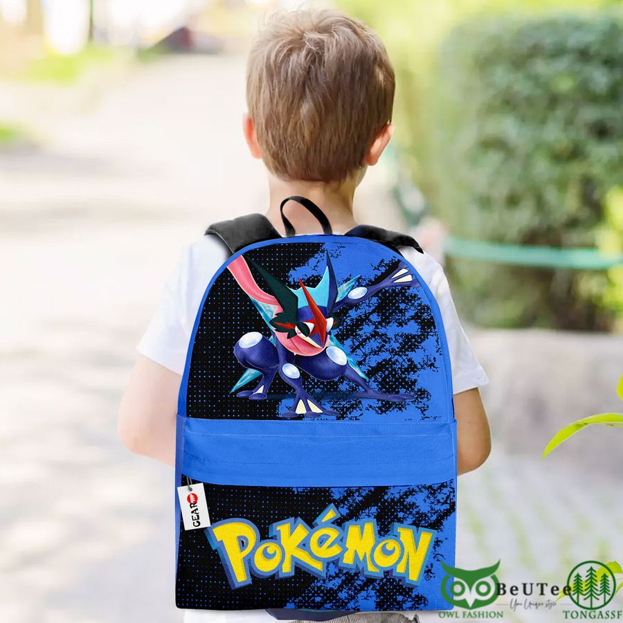 19 Greninja Backpack Custom Anime Pokemon Bag Gifts for Otaku