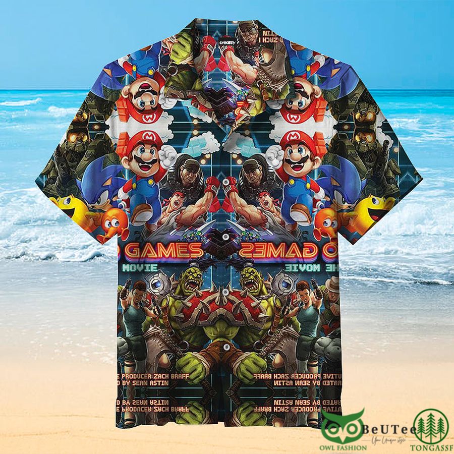 38 Video Games The Movie Hawaiian Shirt