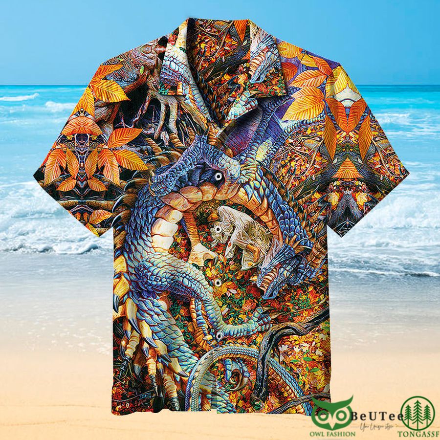 4 Abbys Dragon Universal Hawaiian Shirt