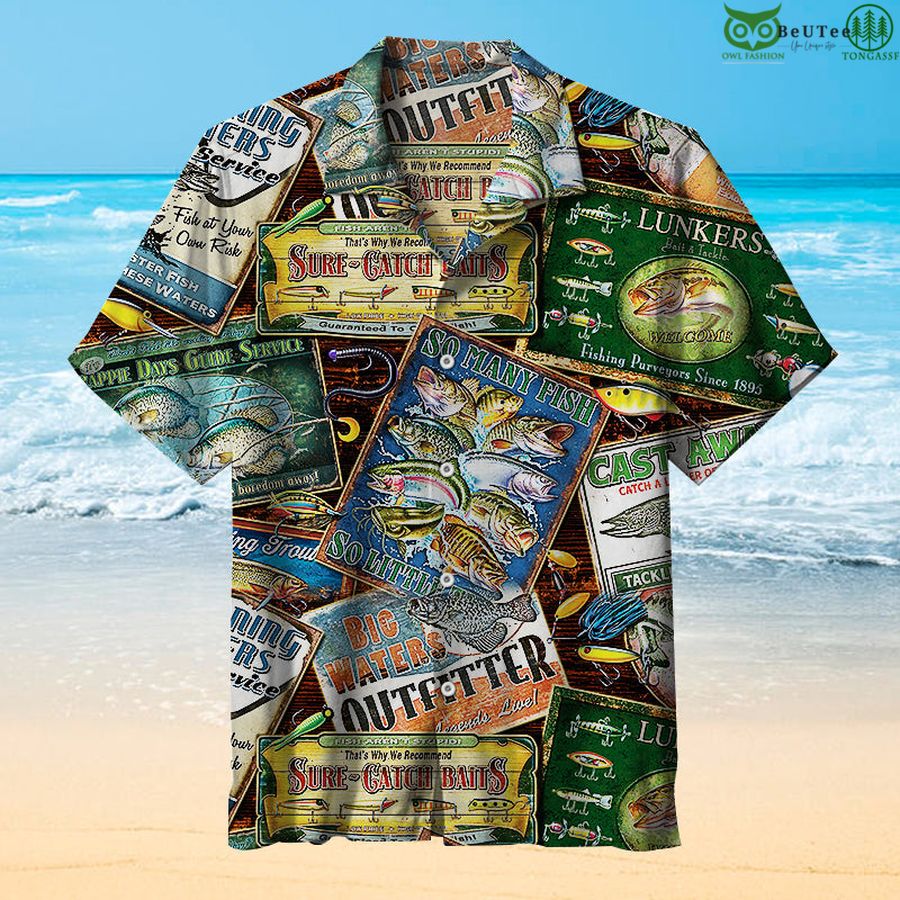 333 Fish Signs Hawaiian Shirt