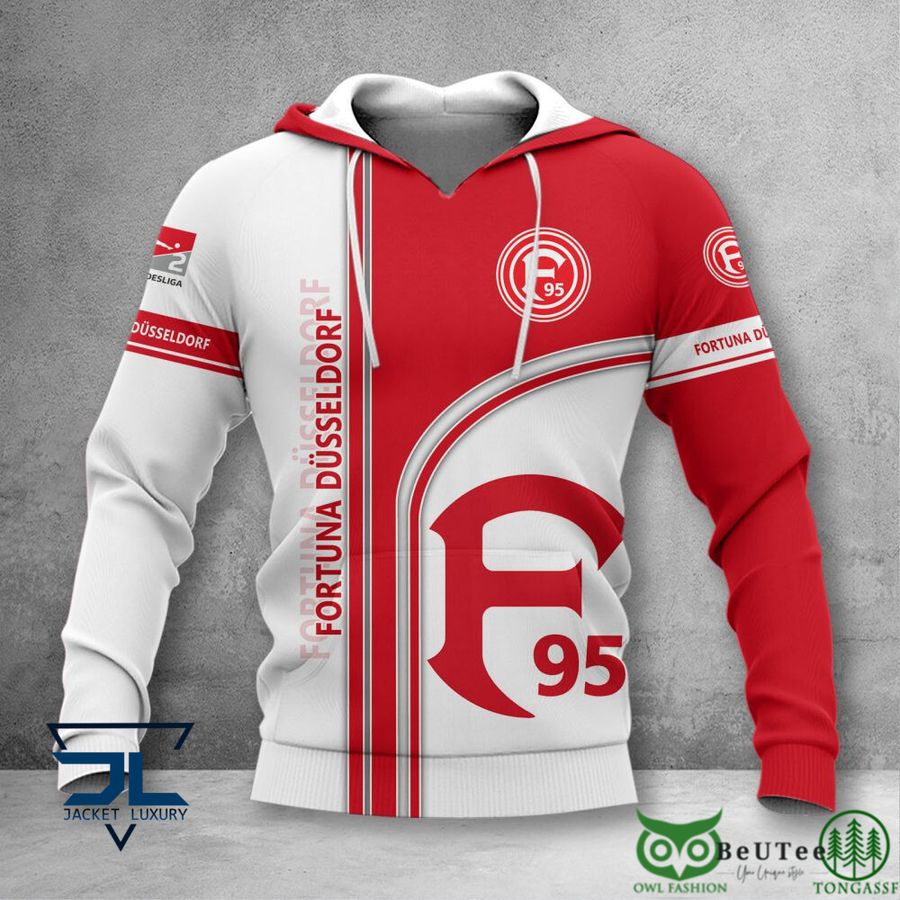 159 Fortuna Dusseldorf Bundesliga 3D Printed Polo T shirt