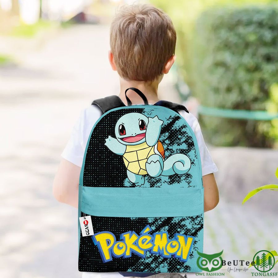 46 Squirtle Backpack Custom Anime Pokemon Bag Gifts for Otaku