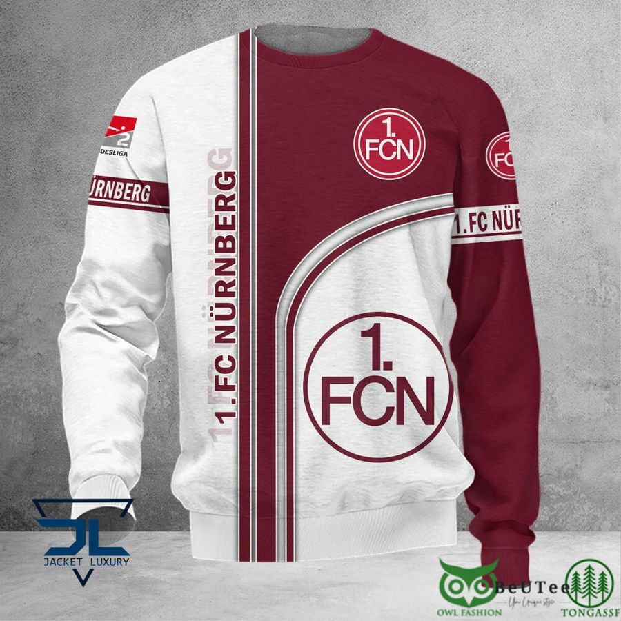 117 1. FC Nurnberg Bundesliga 3D Printed Polo T shirt