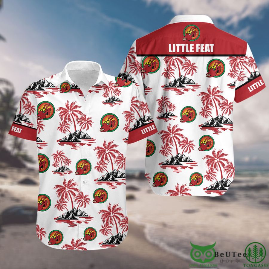 51 Little Feat Palm Tree Hawaiian shirt Rock
