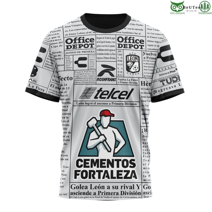 134 LIGA MX Club Leon Away Kits 3D Hoodie T shirt