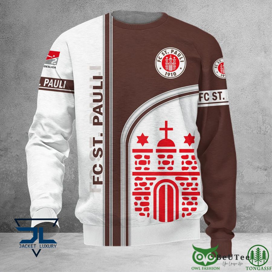 62 FC St. Pauli Bundesliga 3D Printed Polo T shirt