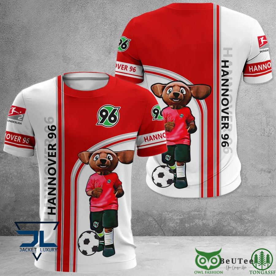 54 Hannover 96 Bundesliga 3D Printed Polo T shirt