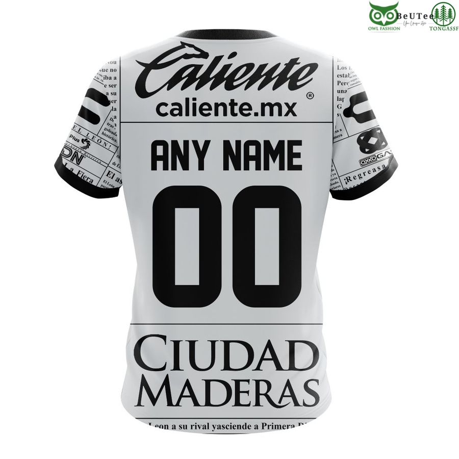 135 LIGA MX Club Leon Away Kits 3D Hoodie T shirt