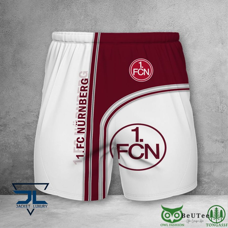 121 1. FC Nurnberg Bundesliga 3D Printed Polo T shirt
