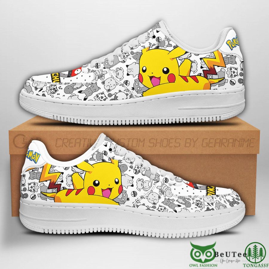 92 Pikachu Air Sneakers Pokemon NAF Shoes