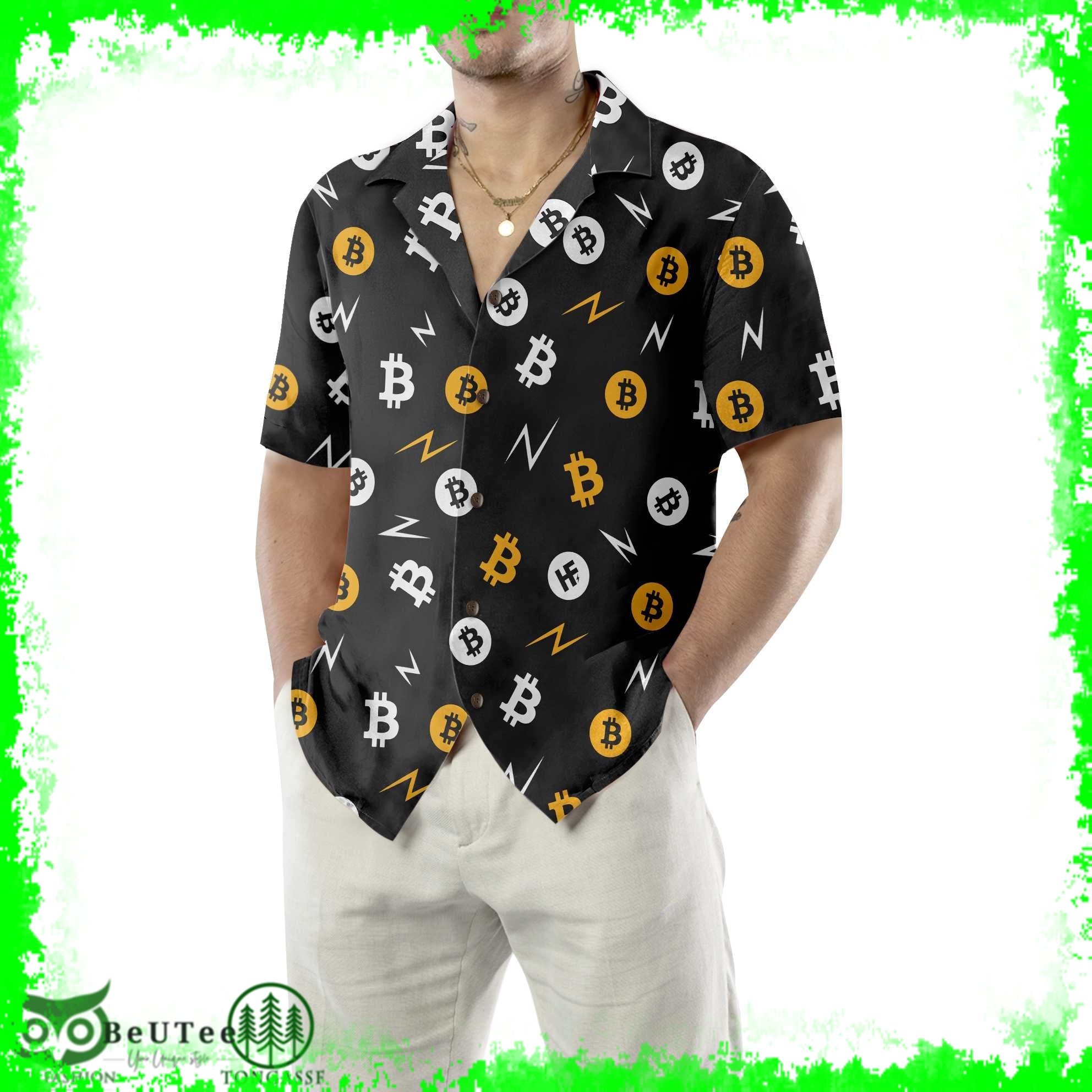 6 Bitcoin Miner BTC Hawaiian Shirt