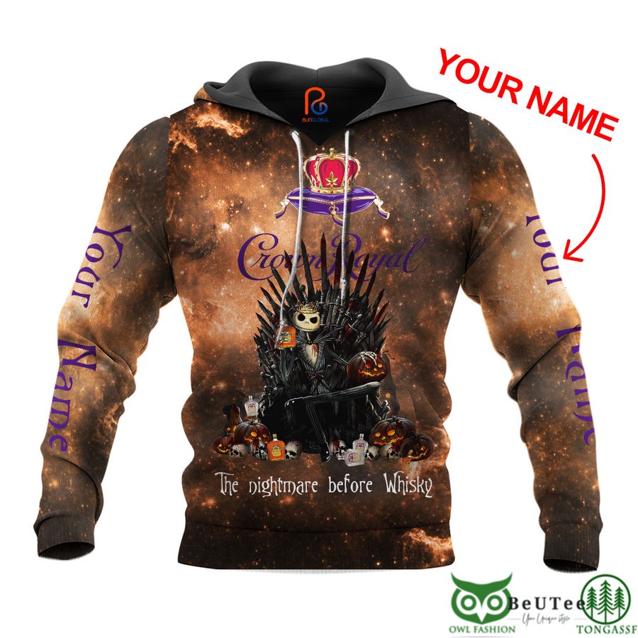 Customized Christmas Is Coming Crown Royal 3D Hoodie Tshirt Sweatshirt