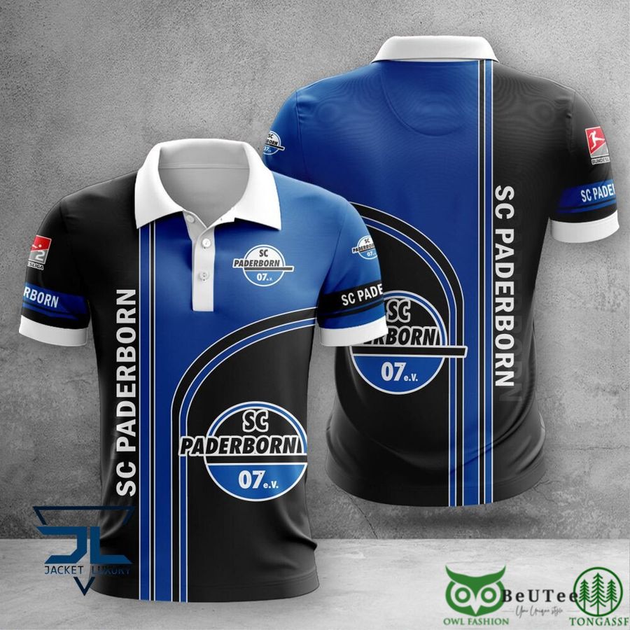 70 SC Paderborn Bundesliga 3D Printed Polo T shirt
