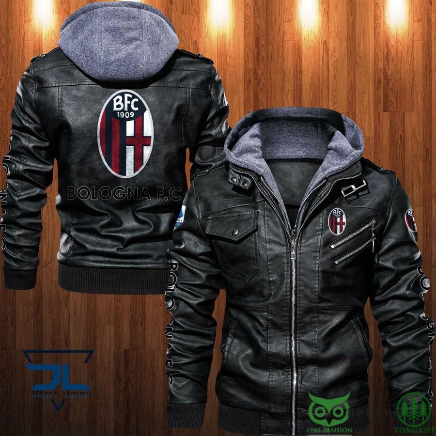 Lega Serie A Bologna Fc 1909 2D Leather Jacket