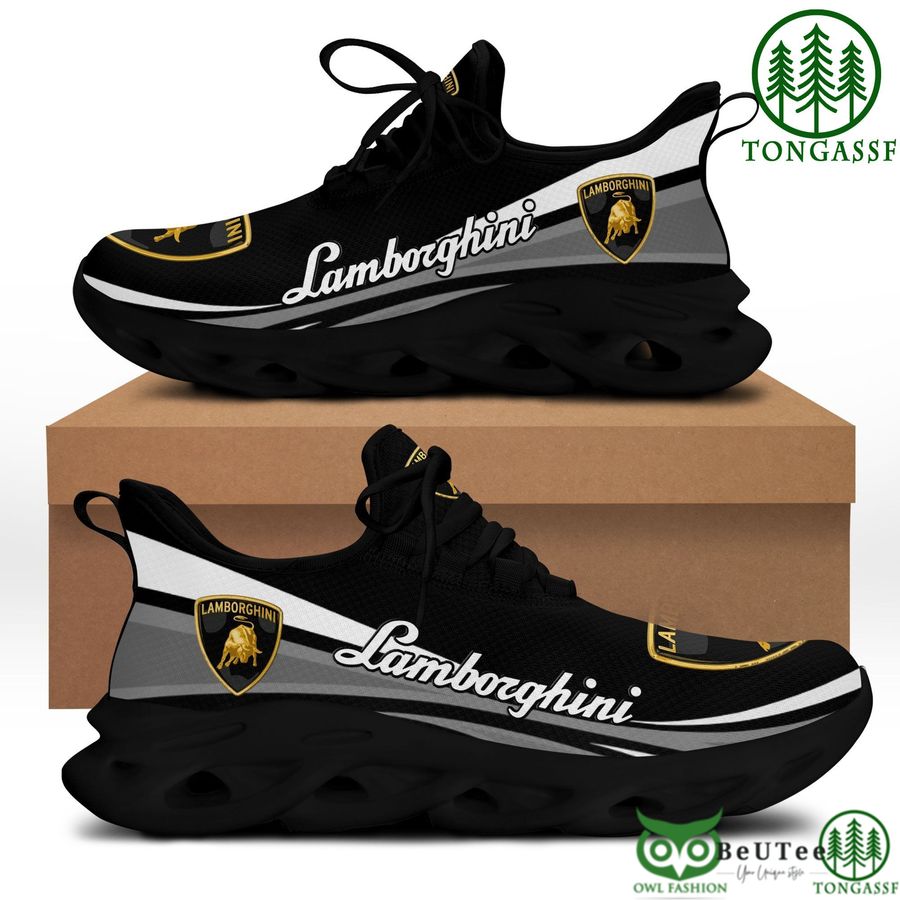 lamborghini max soul shoe black and white limited version