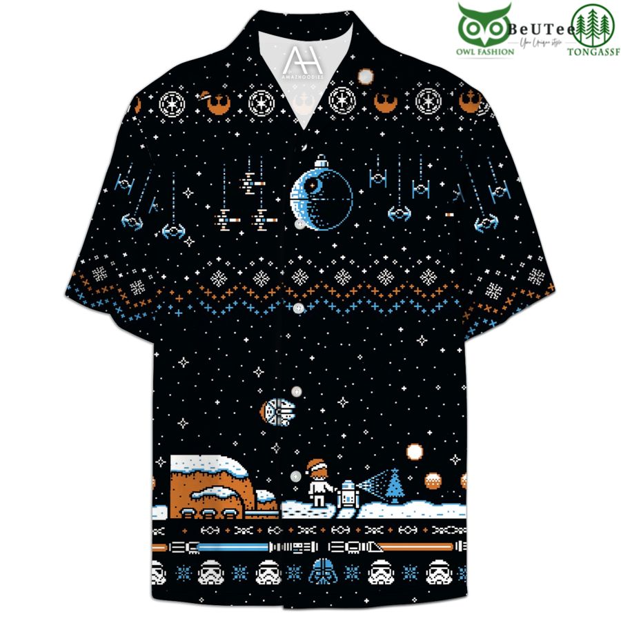 Starwars Pixel Video Games Hawaiian Shirt