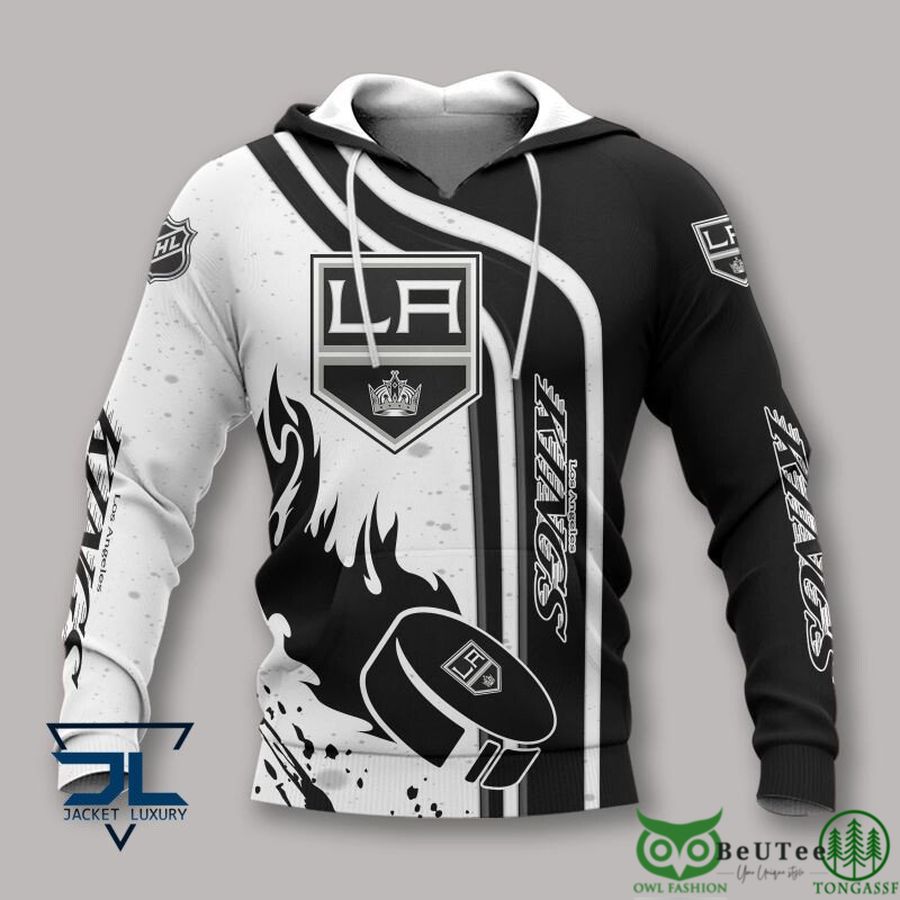 Los Angeles Kings NHL Symbol 3D Hoodie Sweatshirt Jacket