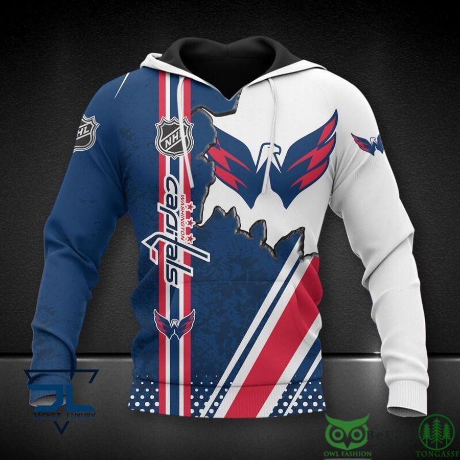 Washington Capitals NHL Pattern 3D Printed Hoodie Sweatshirt Tshirt