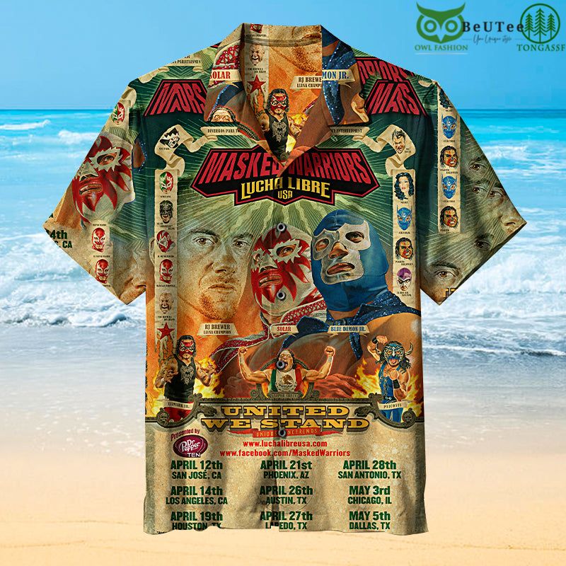 Lucha Libre USA Hawaiian Shirt
