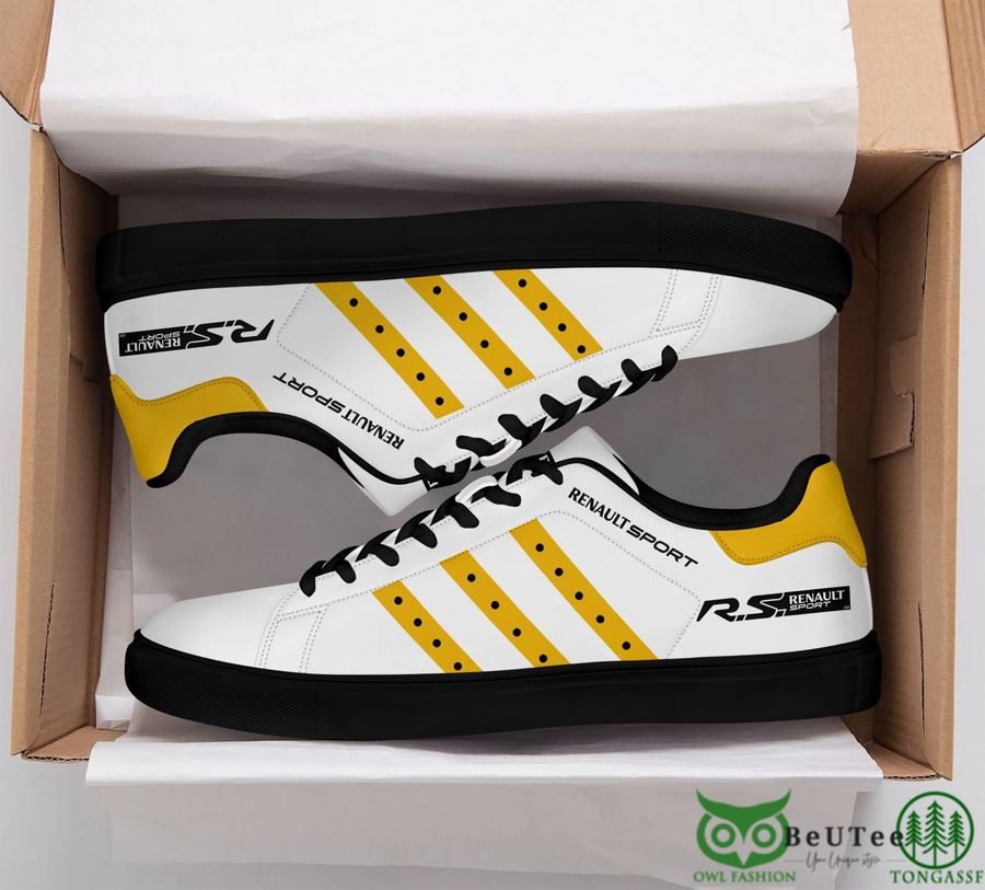 renault sport yellow stan smith shoes
