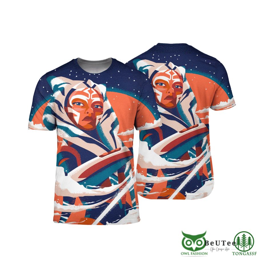 sexy ahsoka tano art 3d shirt