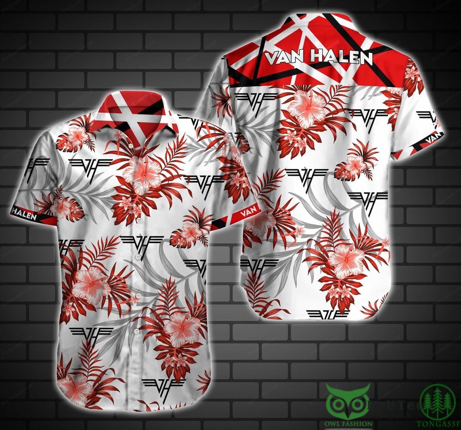 van halen hawaii shirt
