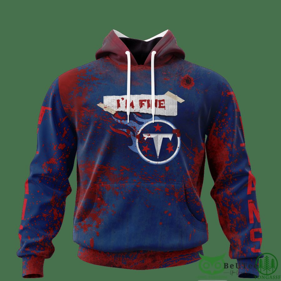 Titans Halloween Blood 3D hooodie Sweatshirt LIMITED