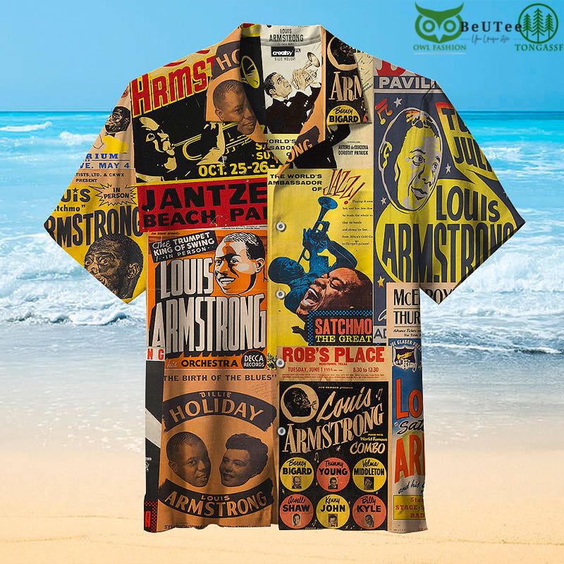 Louis Armstrong Hawaiian Shirt