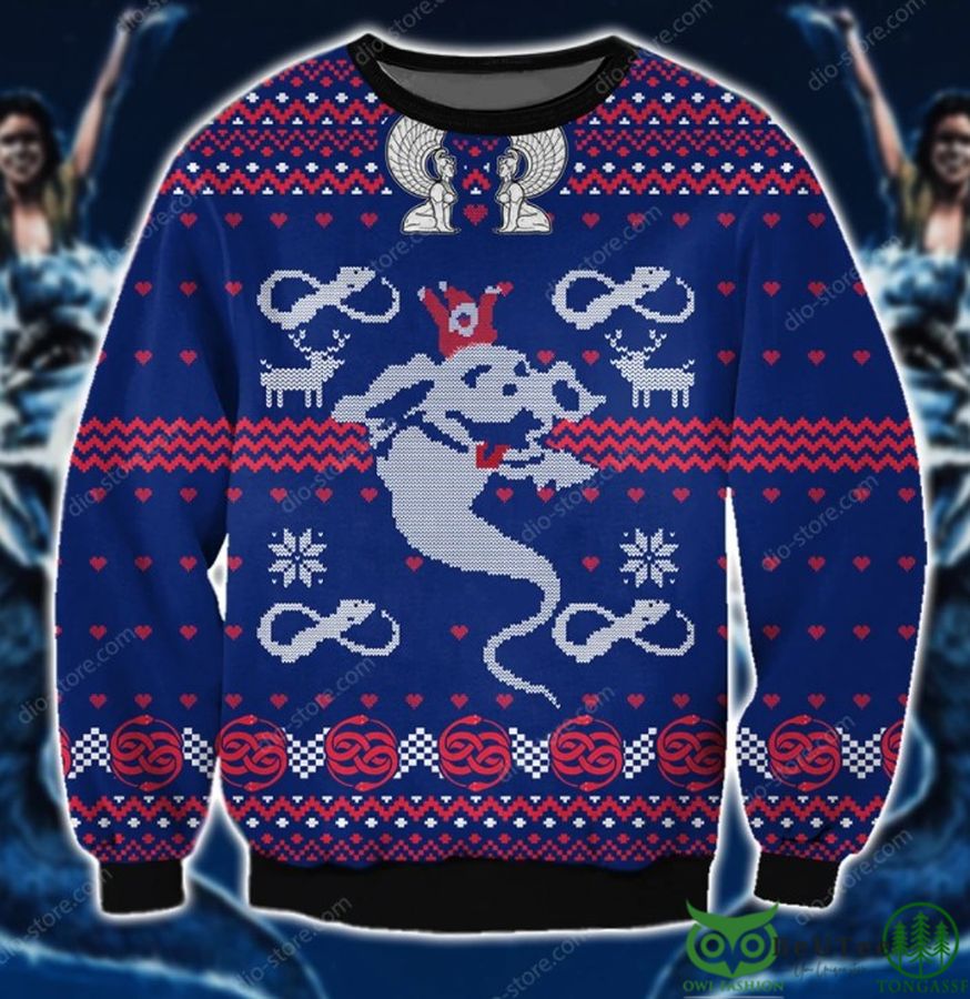 26 The Neverending Story Pattern 3D Christmas Ugly Sweater