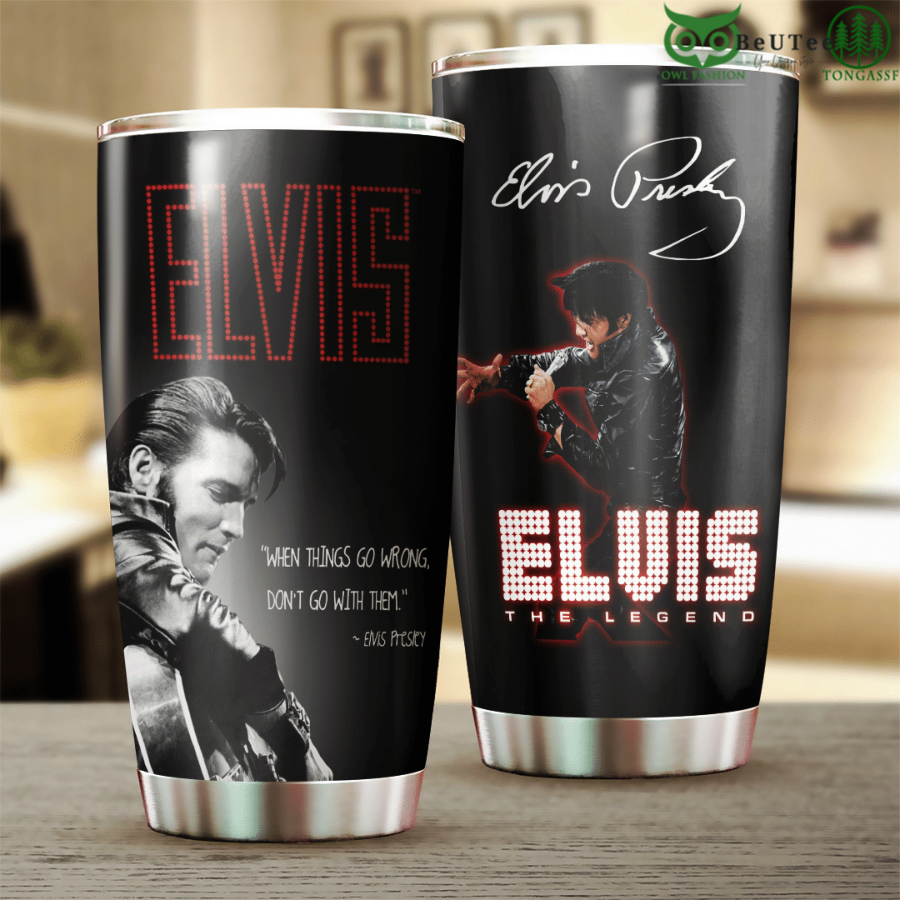 Elvis Presley The Legend When Things Go Wrong Tumbler