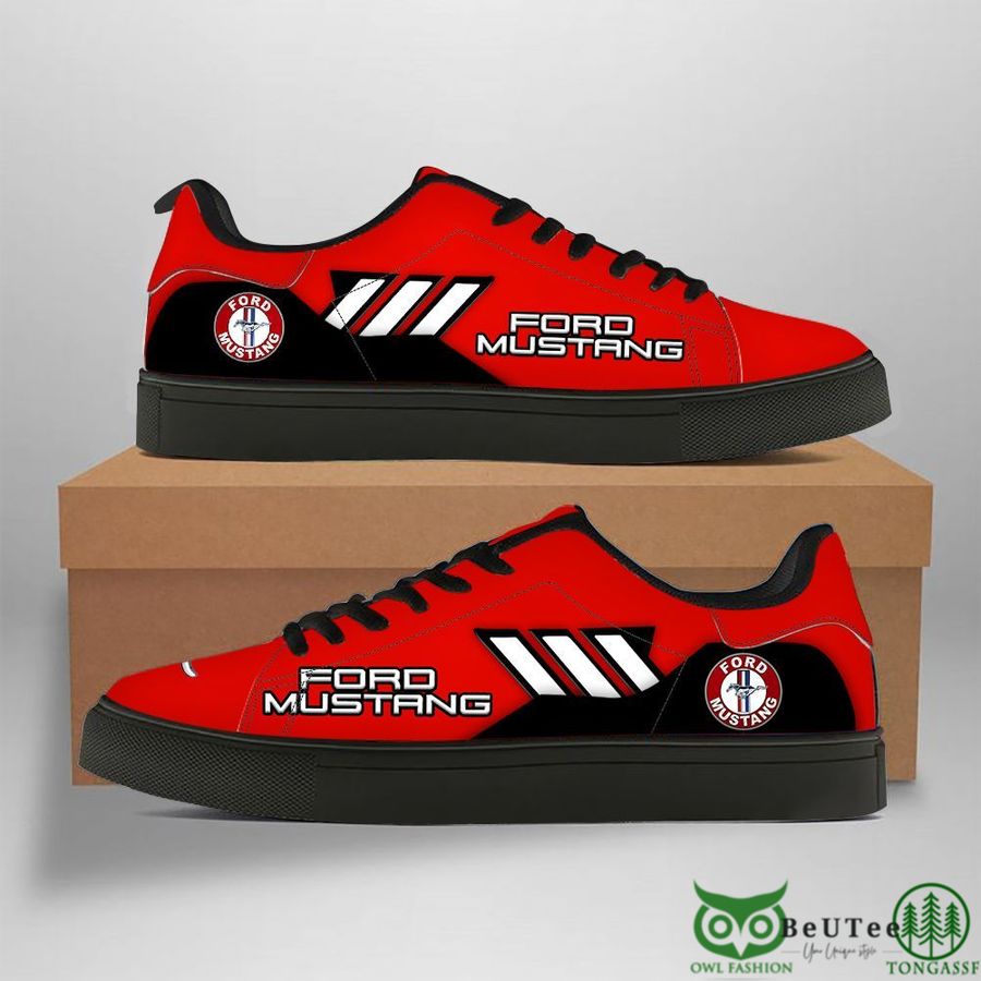 ford mustang red version stan smith shoes sneaker