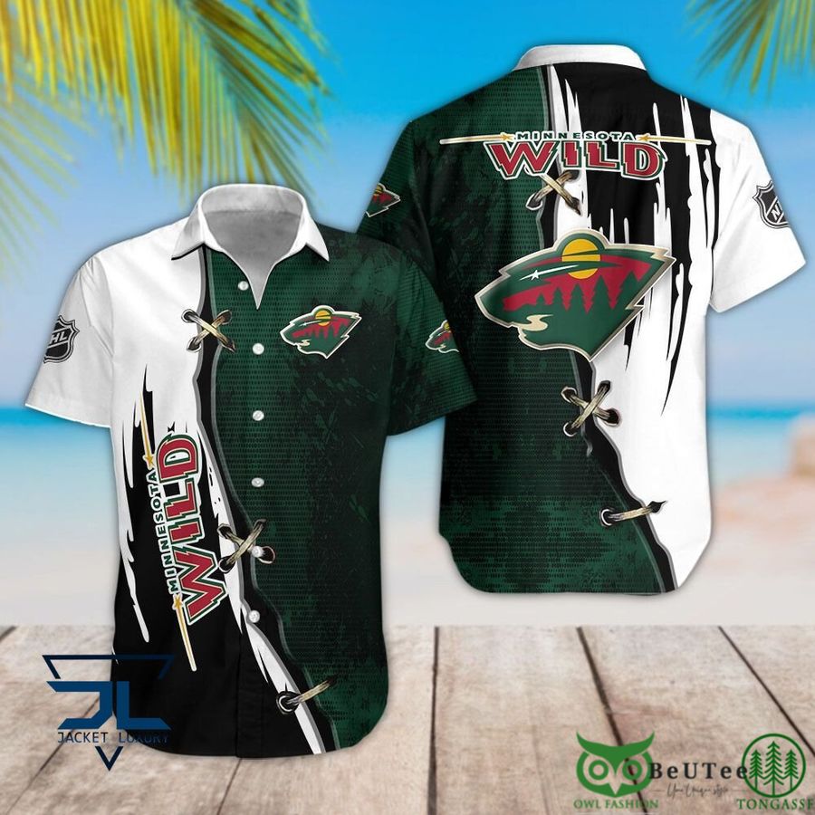 Minnesota Wild NHL Hawaiian Shirt Fan Design