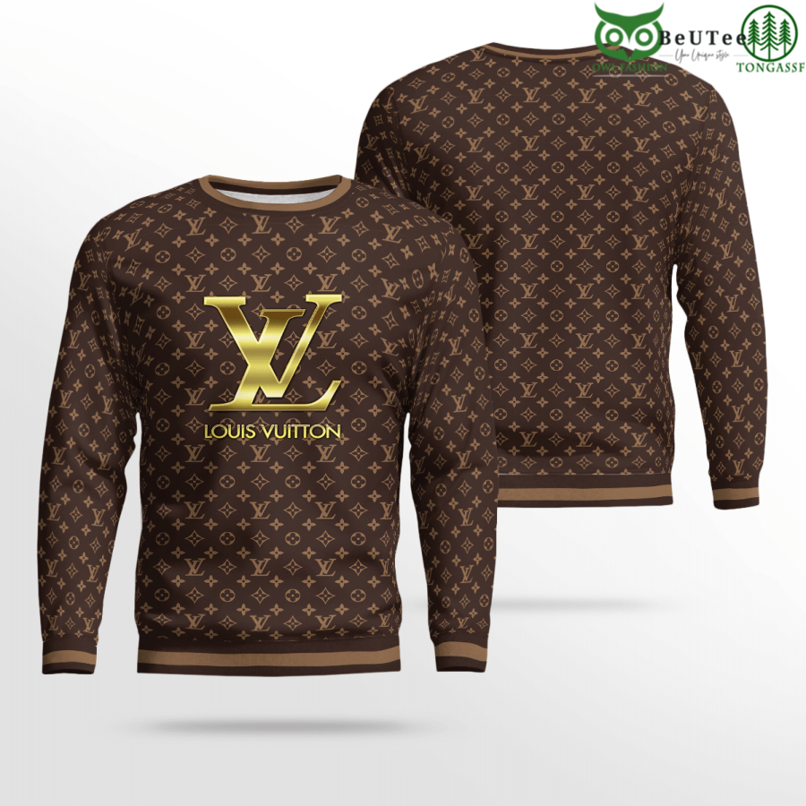 Original LV Louis Vuitton Limited 3D Ugly Sweater