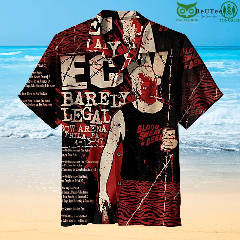 ECW Barely Legat Hawaiian Shirt