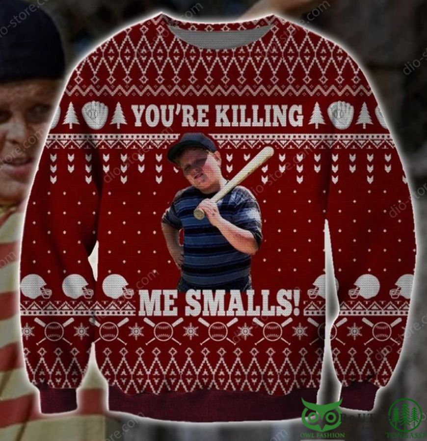 Me Smalls 3D Christmas Ugly Sweater