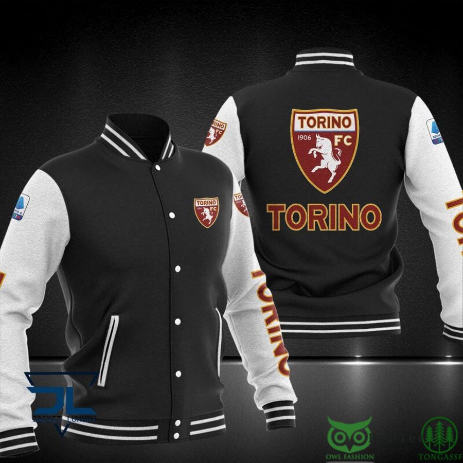 Lega Serie A Torino Football Club Baseball Varsity Jacket