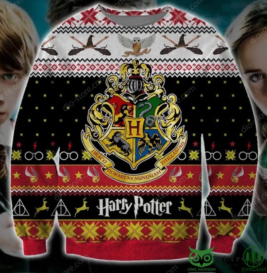Harry Potter 3D Christmas Ugly Sweater