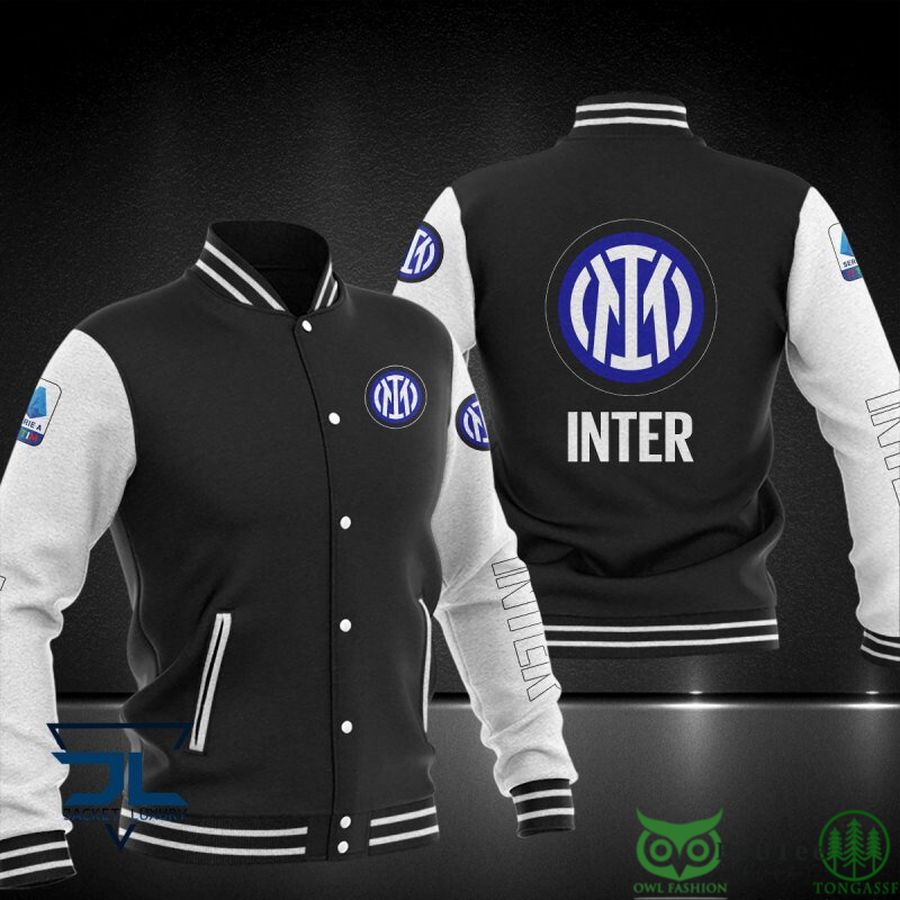 Lega Serie A Inter Baseball Varsity Jacket