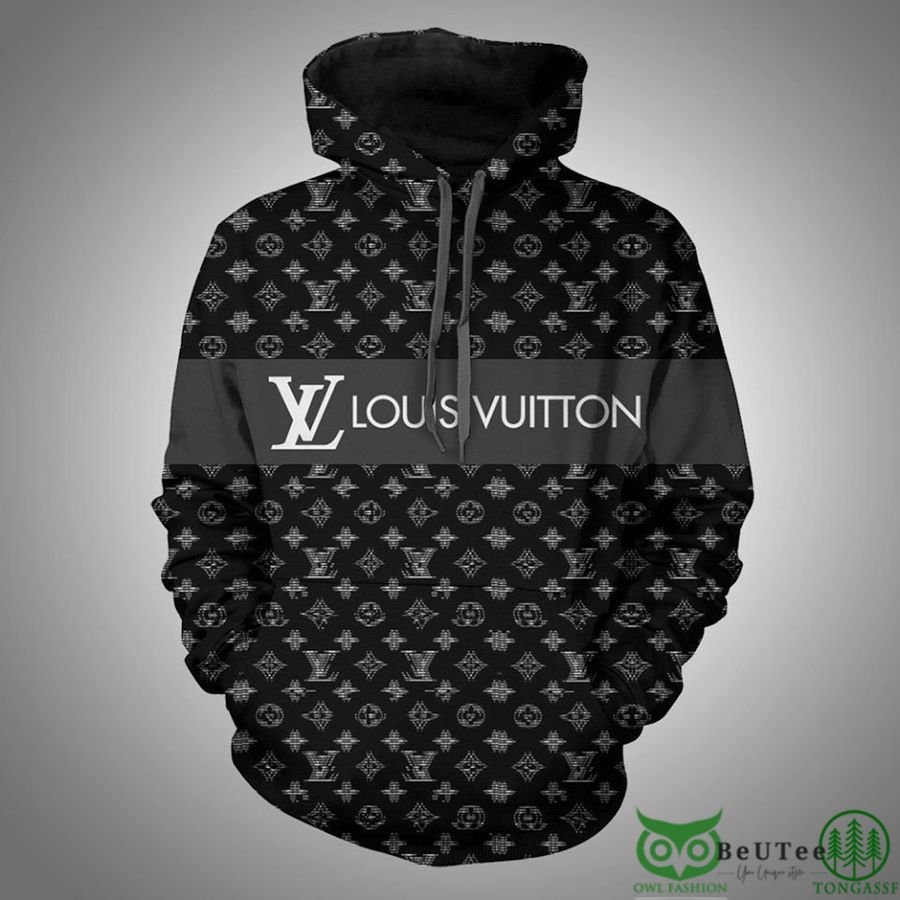 Luxury Louis Vuitton Blur Monogram Hoodie 