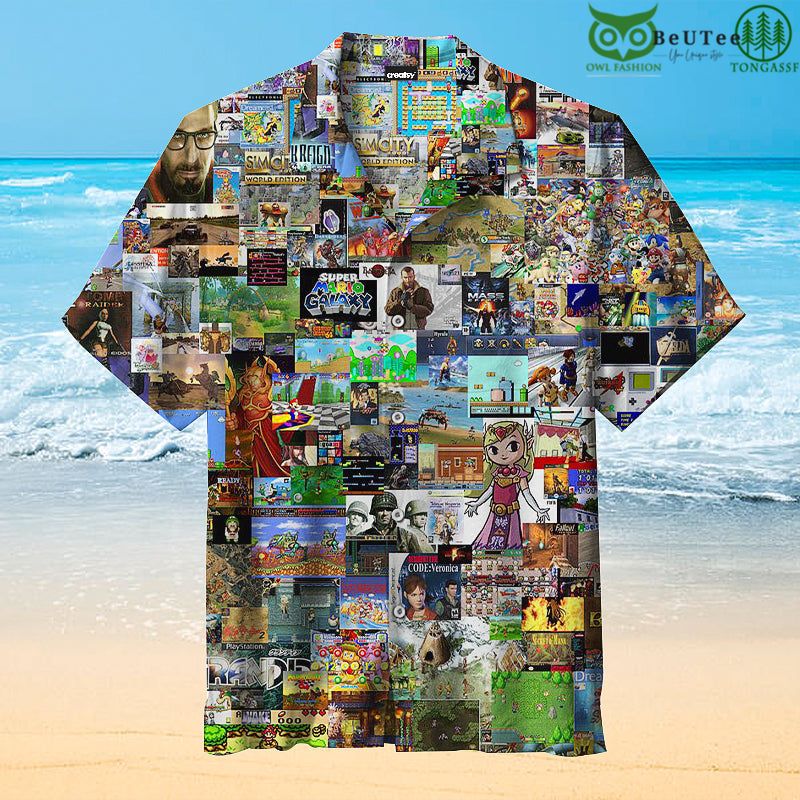 Video Games Anthology Hawaiian Shirt