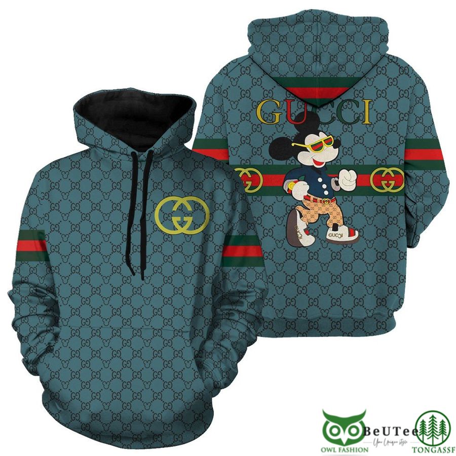 Luxury Gucci Cool Mickey Mouse Brand Hoodie 