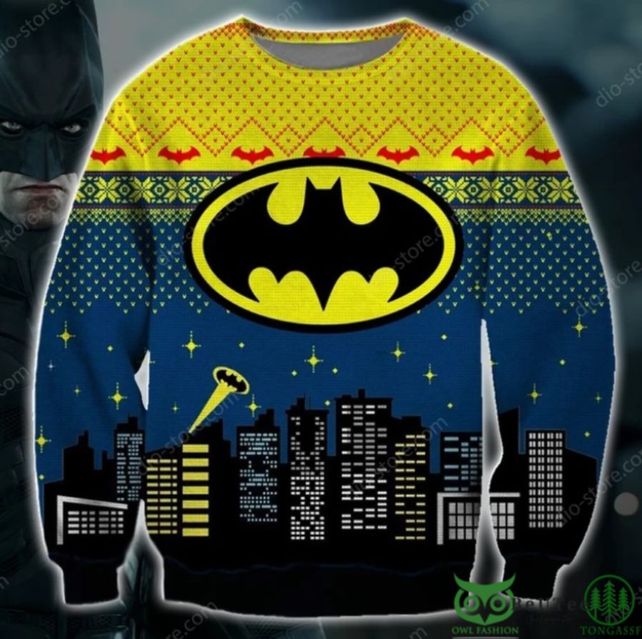 24 Batman 3D Christmas Ugly Sweater