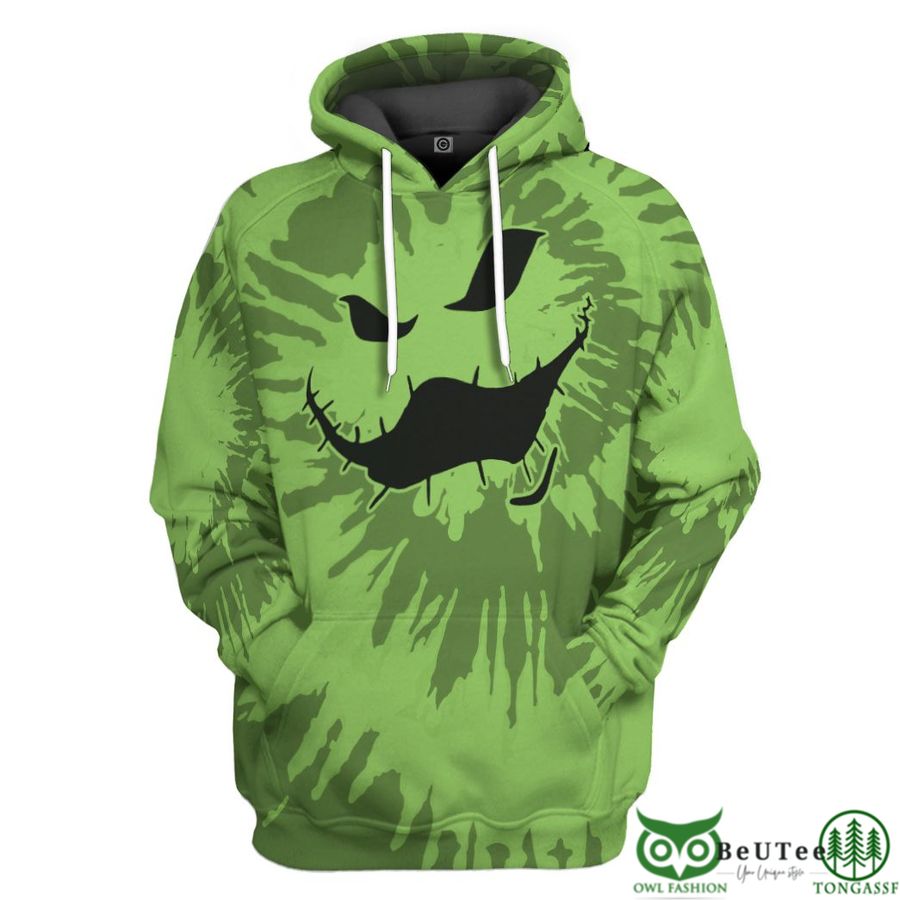 nightmare oogie boogie green hoodie